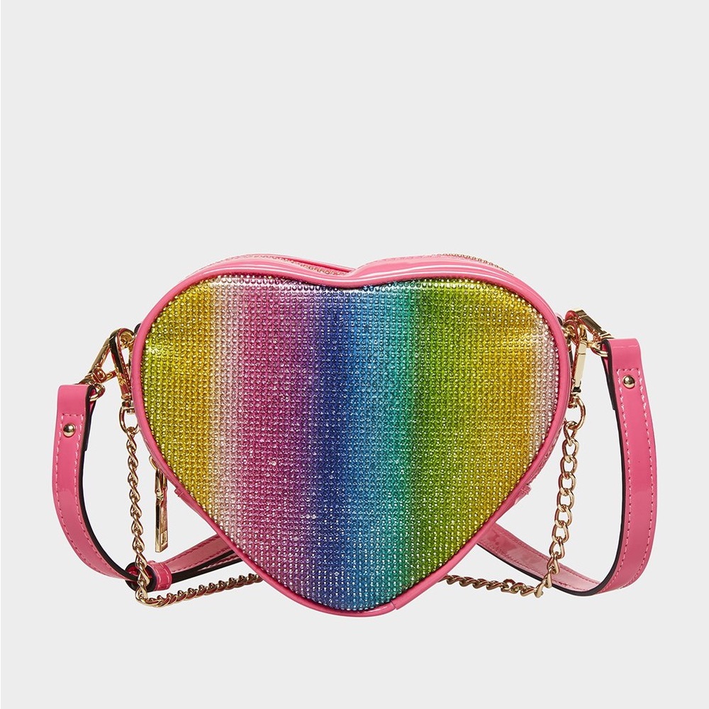 Betsey Johnson Sparkling Heart Bag💖